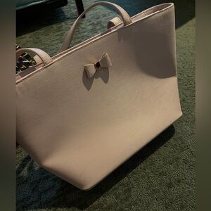 Elegant Kate Spade light pink Bow Accent Women's Bag